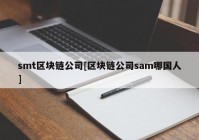 smt区块链公司[区块链公司sam哪国人]